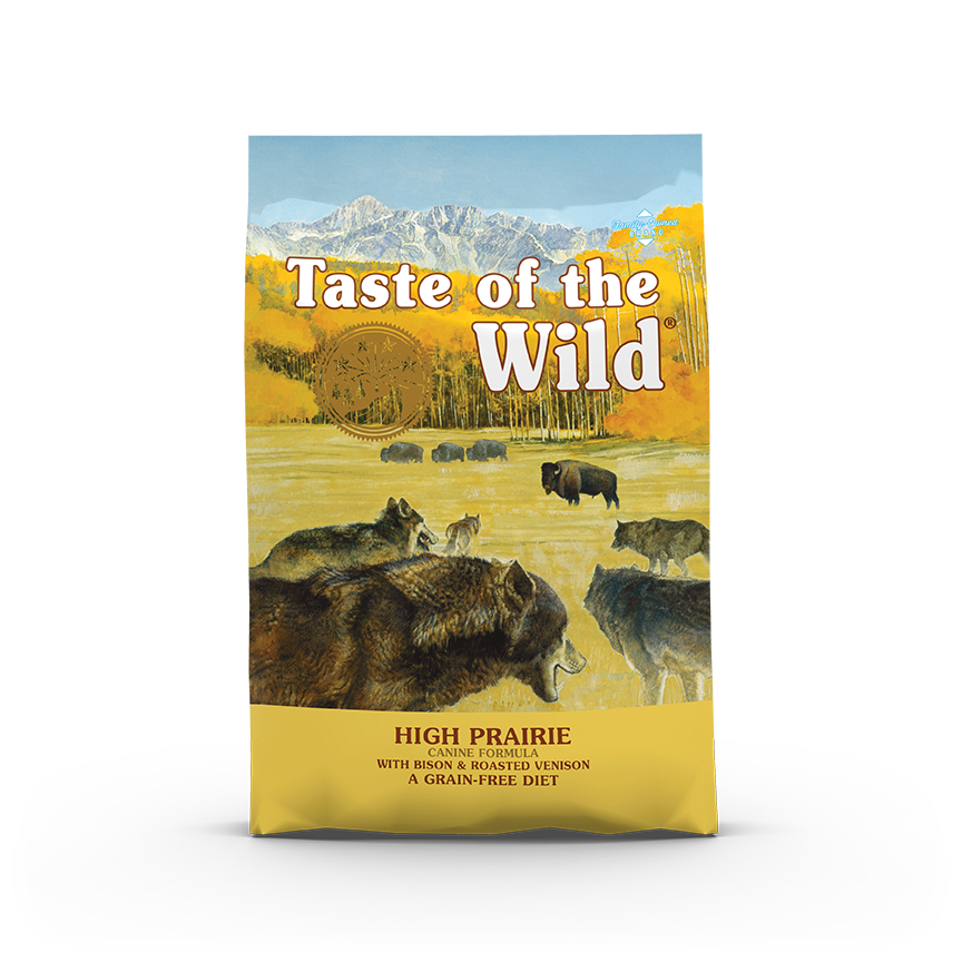 Taste Of The Wild High Prairie Bison Venison Grain Free Dry Dog Food JEPetz Pet Supplies Singapore