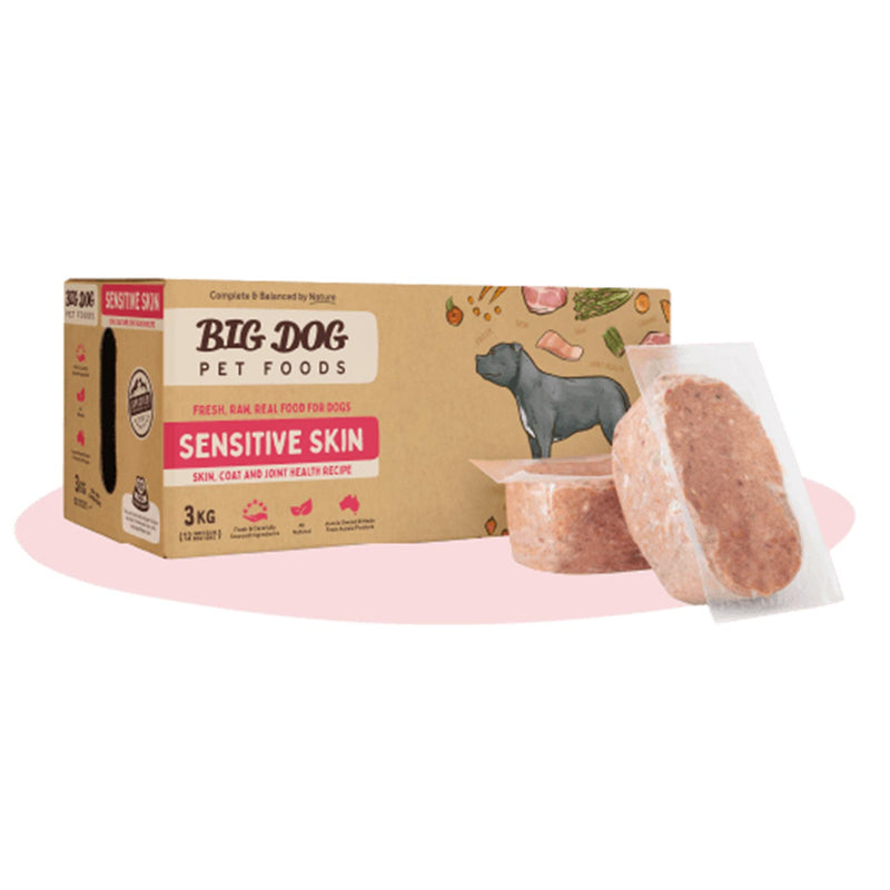 Big Dog Sensitive Skin Barf Frozen Dog Food 3kg