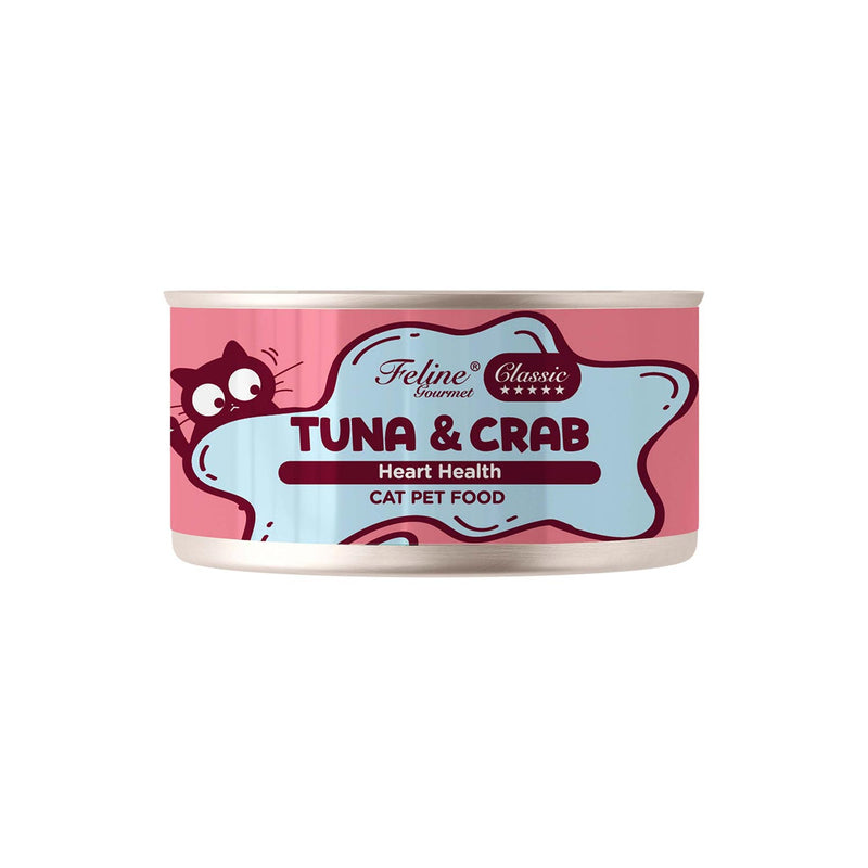 Feline Gourmet Classic Tuna & Crab Canned Cat Food