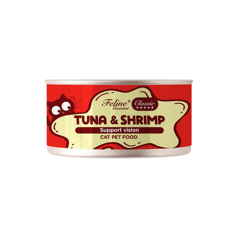 Feline Gourmet Classic Tuna & Shrimp Canned Cat Food