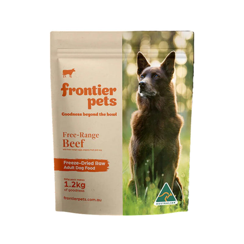 Frontier Pet Free-Range Beef Freeze Dried Dog Food