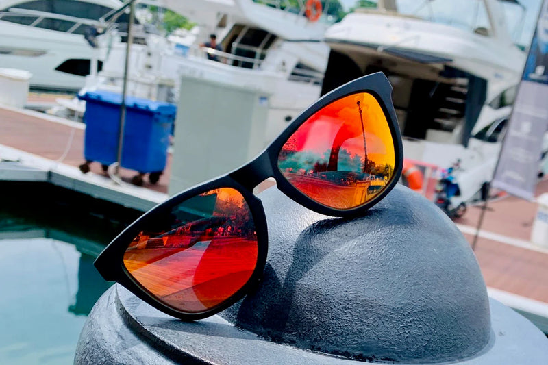 Khaki Shades ACTIVE Eyewear - Ruby