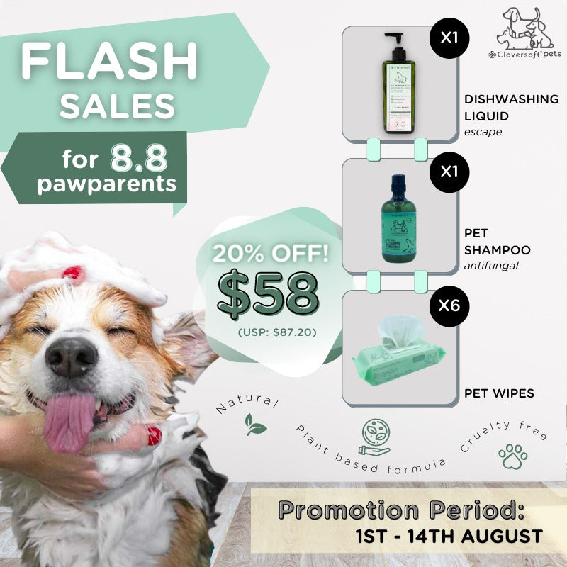 [SG Birthday Promo] Cloversoft Pets Bundle