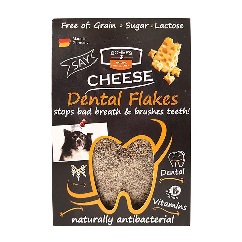 Qchefs Dog Dental Flakes Topper 90g