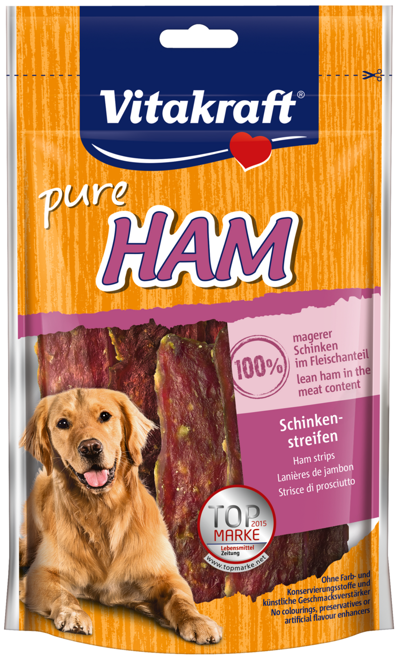 Vitakraft Pure Ham Strips 80g