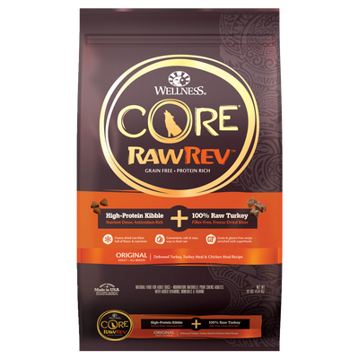 Wellness CORE RawRev Original Adult Grain-Free Dry Dog Food