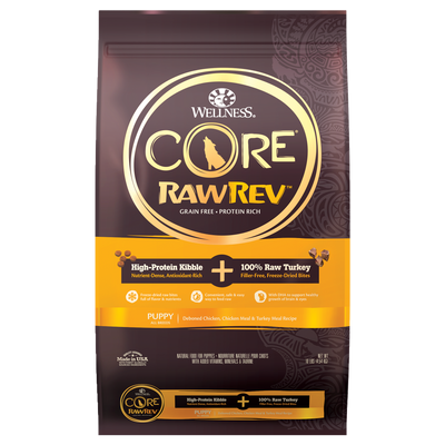 Wellness CORE RawRev Puppy Grain-Free Dry Dog Food