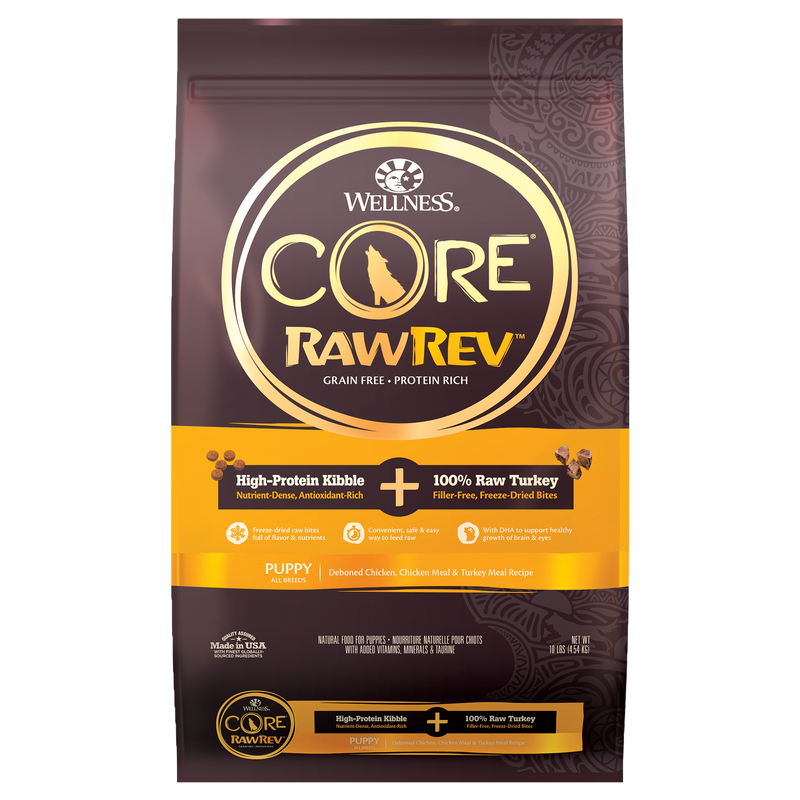 Wellness CORE RawRev Puppy Grain-Free Dry Dog Food