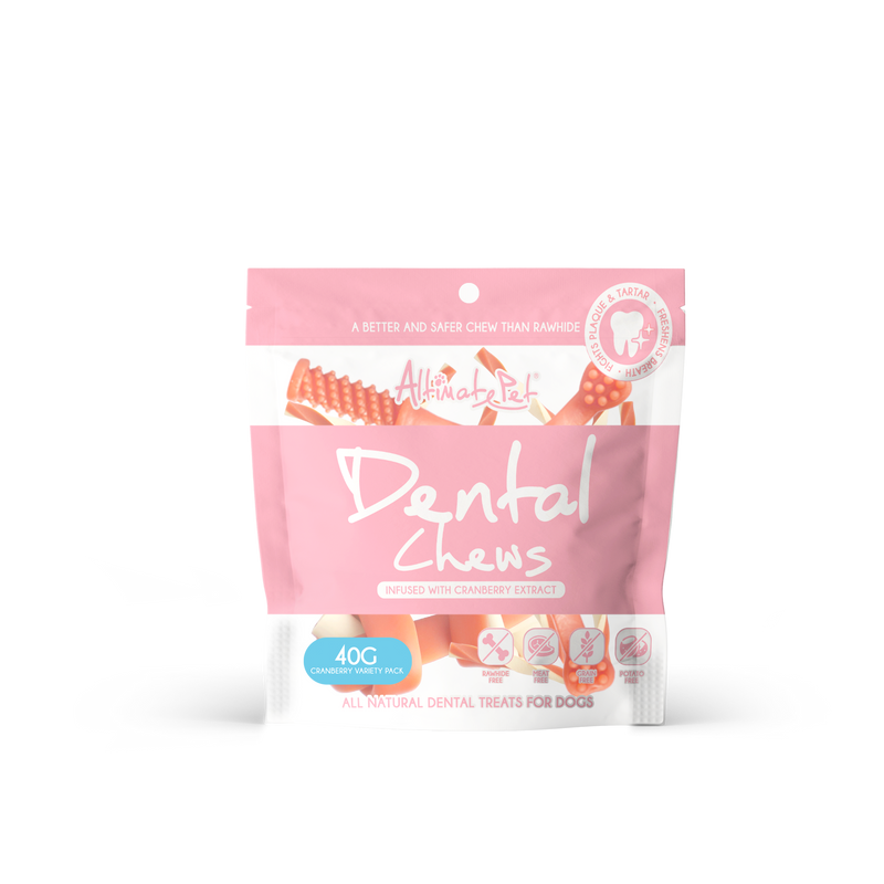 Altimate Pet Cranberry Dental Chews Variety Pack 40g