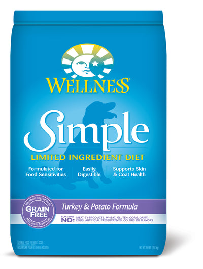 Wellness Simple Grain-Free Turkey & Potato Formula Dry Dog Food