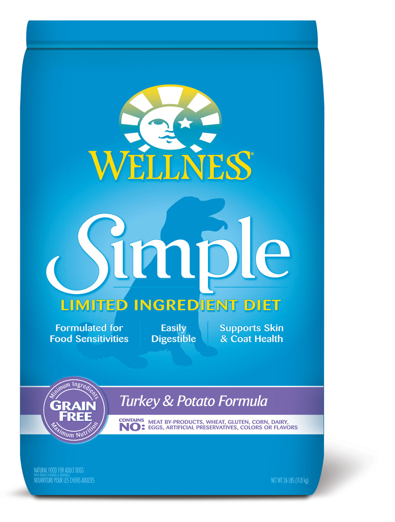 Wellness Simple Grain-Free Turkey & Potato Formula Dry Dog Food