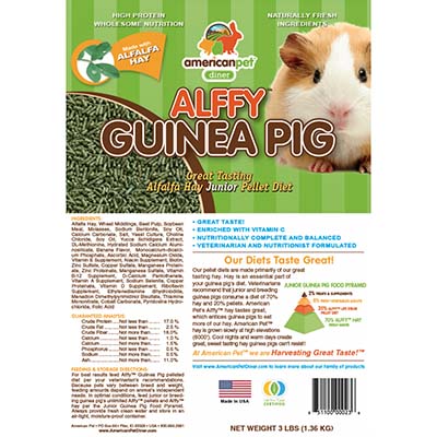 JEPetz - Alffy Guinea Pig Pellet