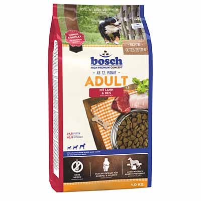 JEPetz - Bosch High Premium Adult Lamb Rice 1kg