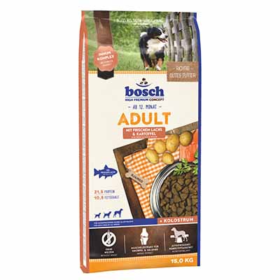 JEPetz - Bosch High Premium Adult Salmon Potato 15kg