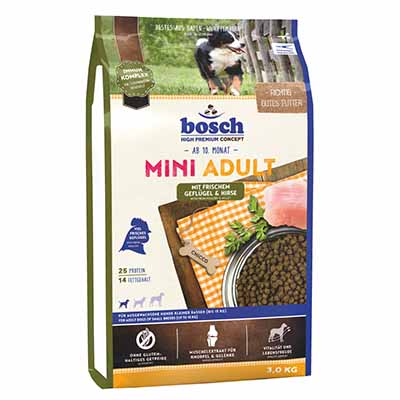 JEPetz - Bosch High Premium Mini Adult Poultry Millet 3kg
