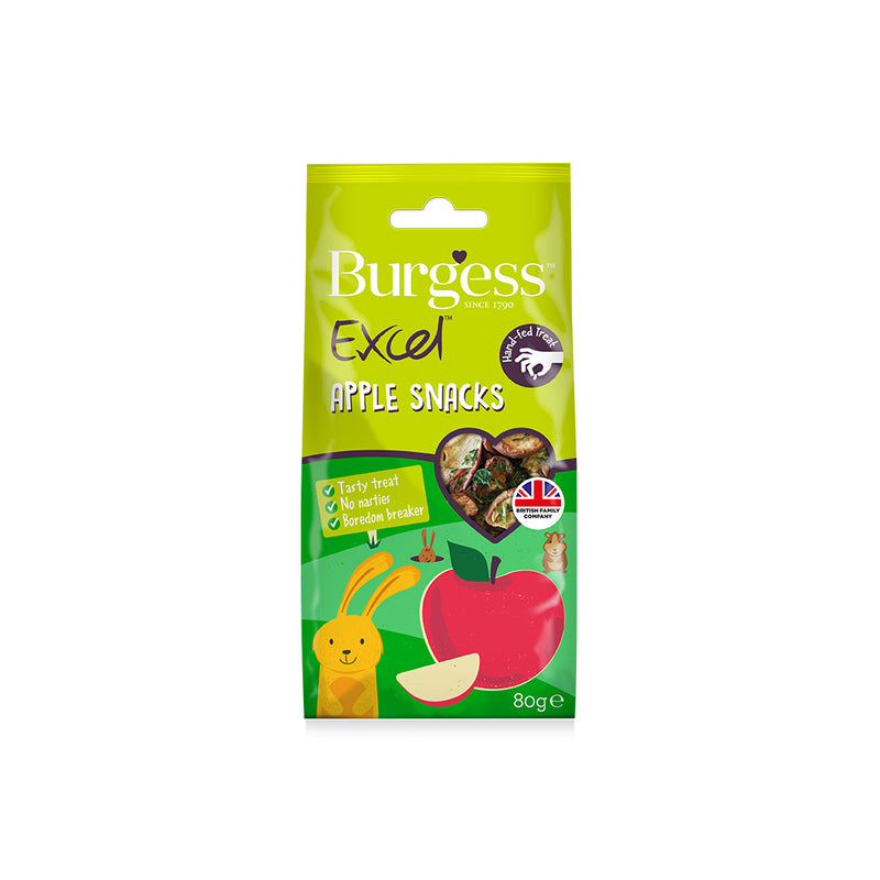 Burgess Excel Snacks Apple 80g