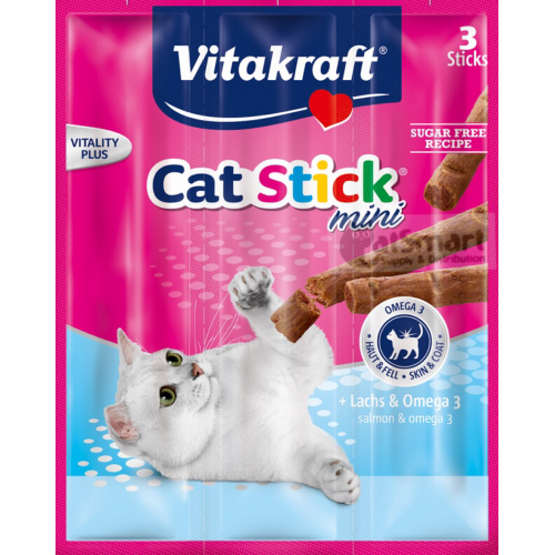 JEPetz - Cat Stick Mini Salmon w Omega 3
