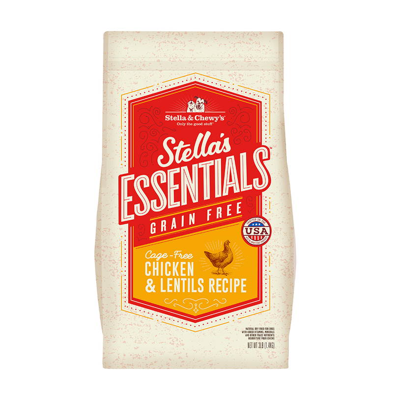 Stella & Chewy’s Stella’s Essentials Chicken & Lentils Grain-Free Dry Dog Food