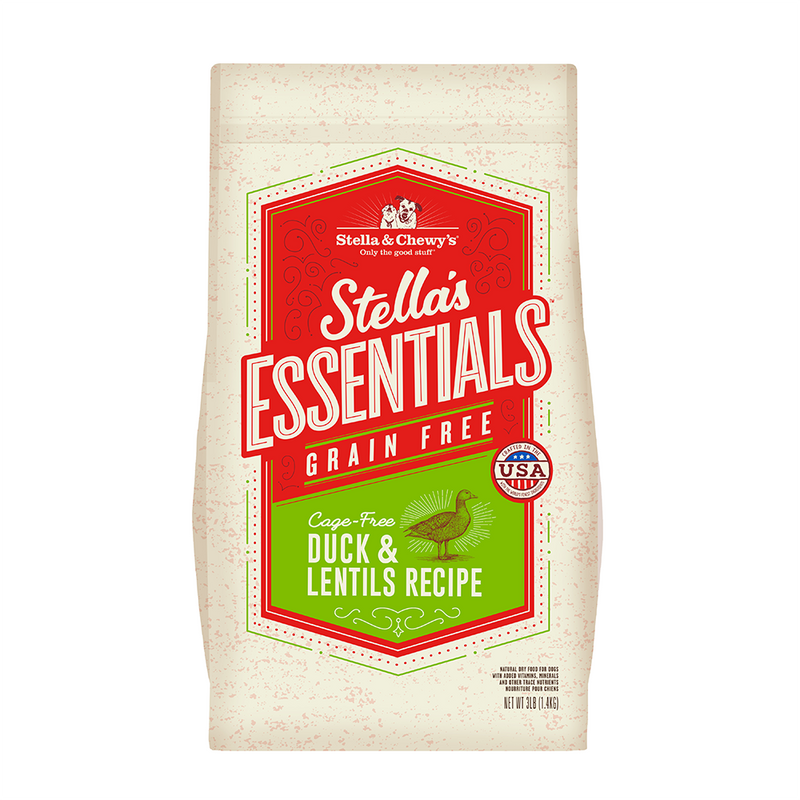 Stella & Chewy’s Stella’s Essentials Duck & Lentils Grain-Free Dry Dog Food