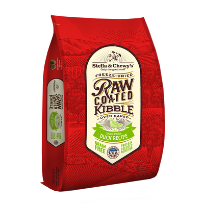 Stella & Chewy's Freeze-Dried Raw Coated Kibble Duck Dry Dog Food