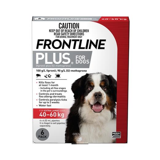 Frontline Plus for Dogs 40 - 60kg