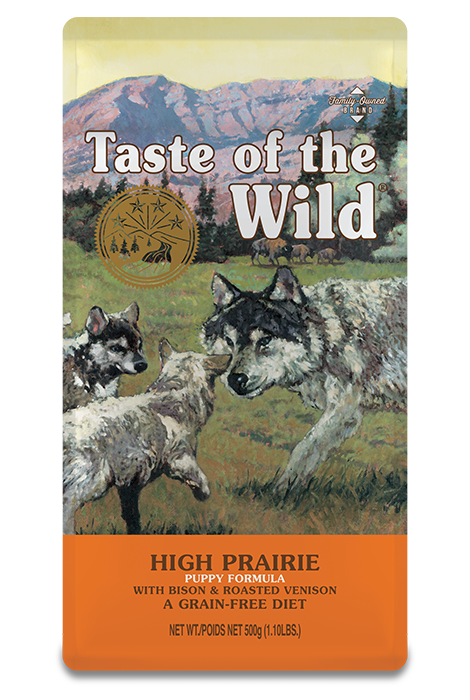 Taste Of The Wild High Prairie Puppy Bison & Venison Grain Free Dry Dog Food