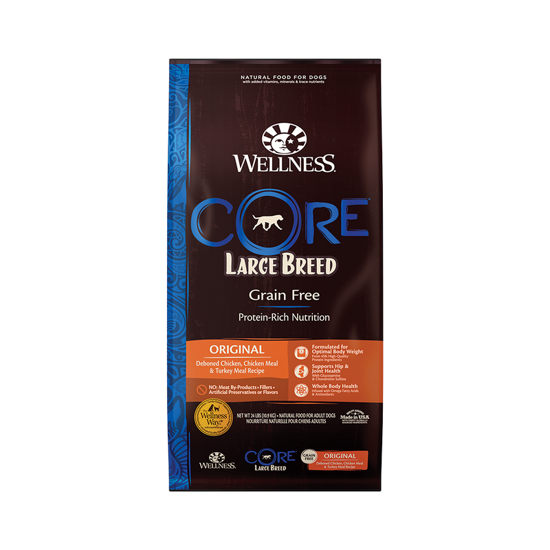 Wellness CORE Grain-Free Large Breed Original Formula Dog Dry Food