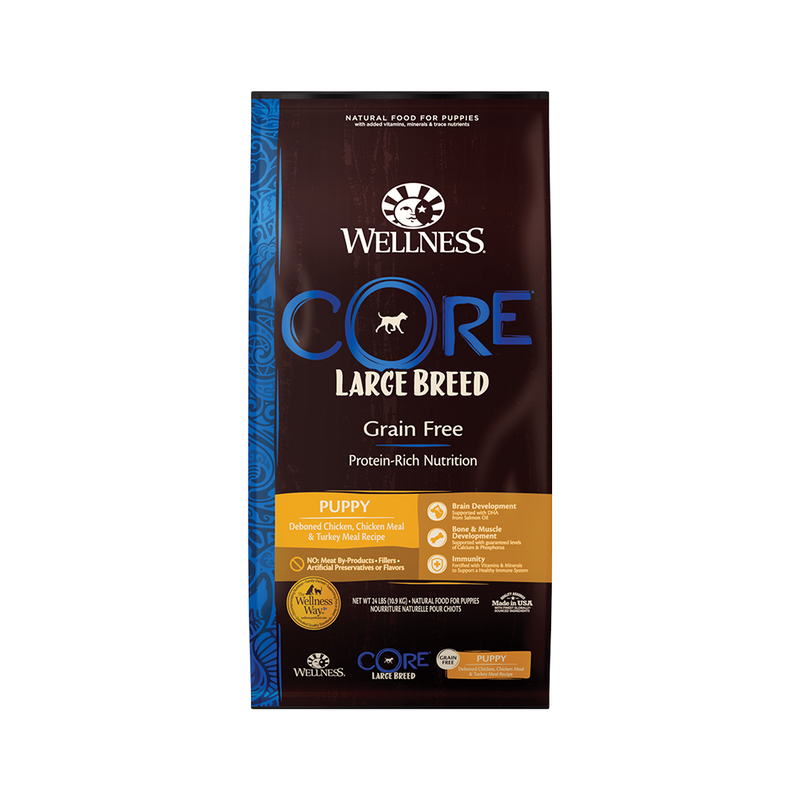 Wellness CORE Grain-Free Large Breed Puppy Formula Dog Dry Food