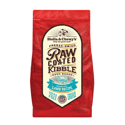 Stella & Chewy's Freeze-Dried Raw Coated Kibble Lamb Dry Dog Food