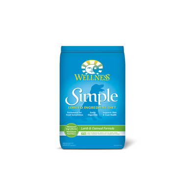 Wellness Simple Lamb & Oatmeal Formula Dry Dog Food