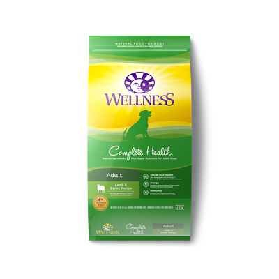 Wellness Complete Health Lamb & Barley Dry Dog Food