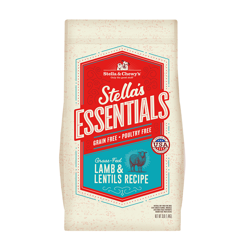 Stella & Chewy’s Stella’s Essentials Lamb & Lentils Grain-Free Dry Dog Food