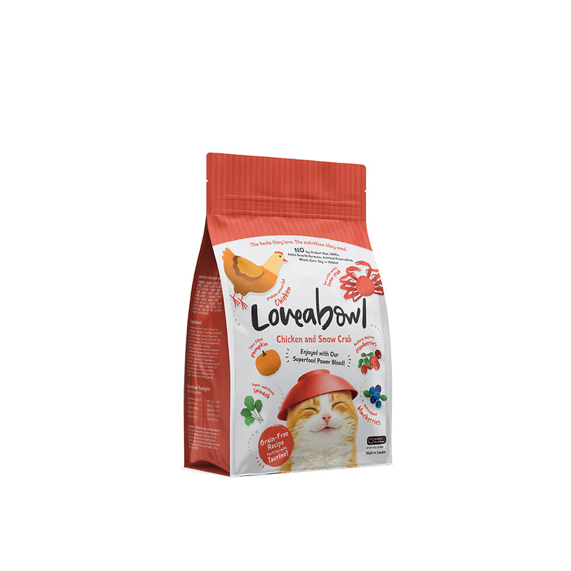 Loveabowl Chicken & Snow Crab Cat Food