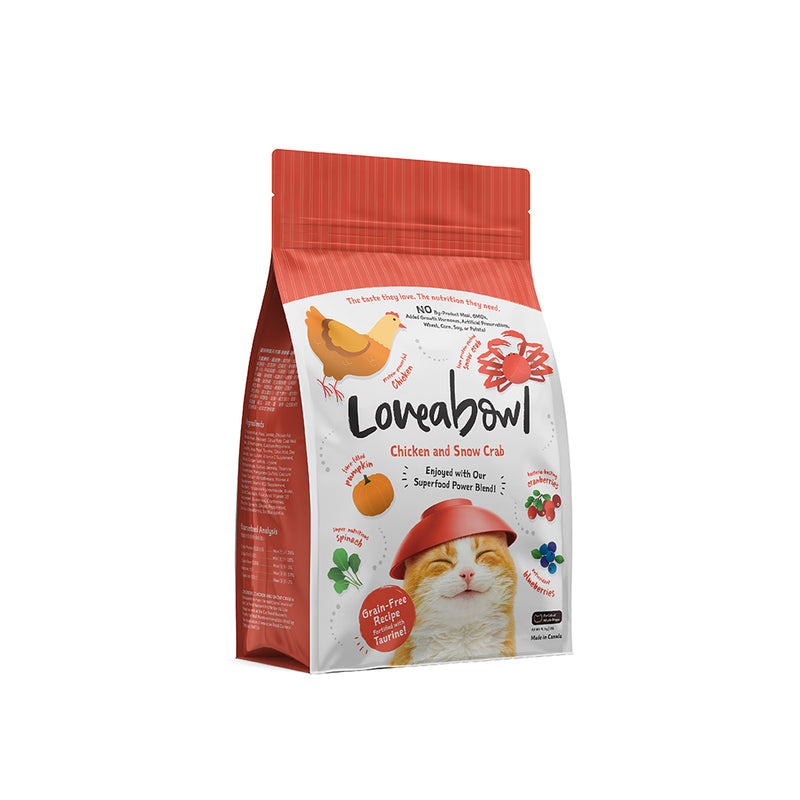 Loveabowl Chicken & Snow Crab Cat Food