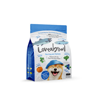 Loveabowl Herring and Salmon Dog Food
