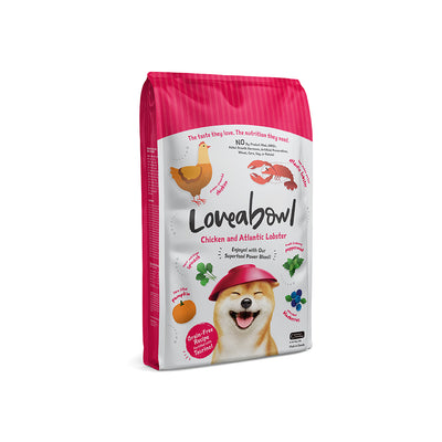 Loveabowl Chicken with Atlantic Lobster Dog Food