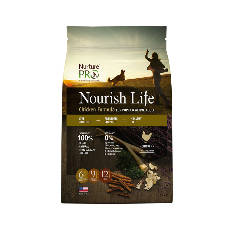 Nurture Pro Nourish Life Chicken Puppy & Adult Dry Dog Food