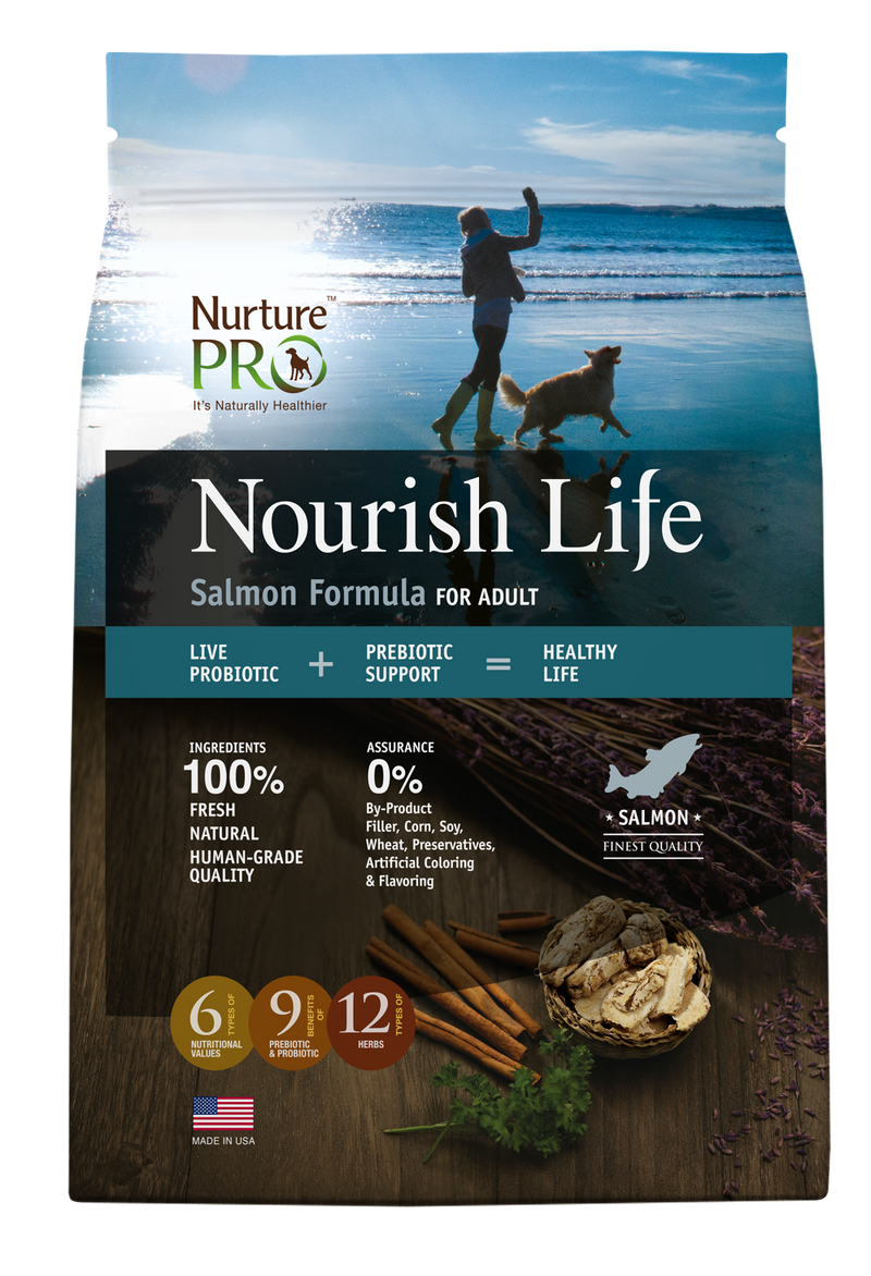 Nurture Pro Nourish Life Salmon Formula Adult Dry Dog Food