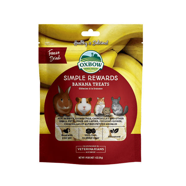 Oxbow Simple Rewards Banana Treats 30G