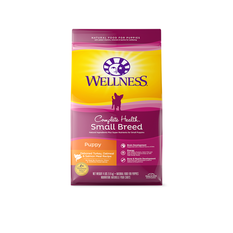 Wellness Complete Health Small Breed Puppy Dry Dog Food 4lb