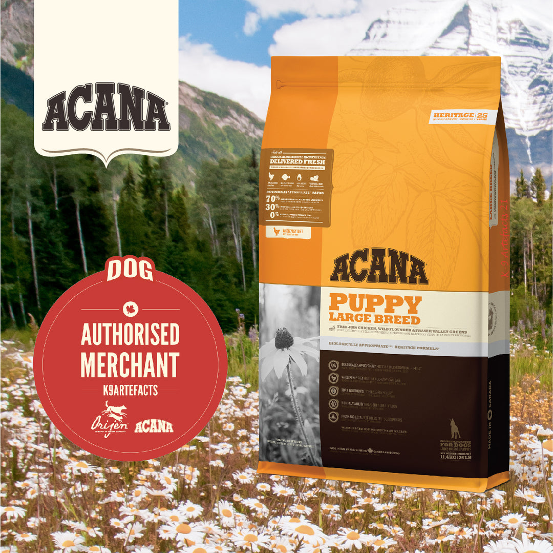 ACANA Heritage Puppy Large Breed Chicken Dog Dry Food