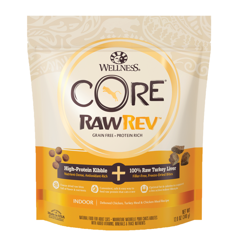 Wellness CORE RawRev Indoor Grain-Free Dry Cat Food