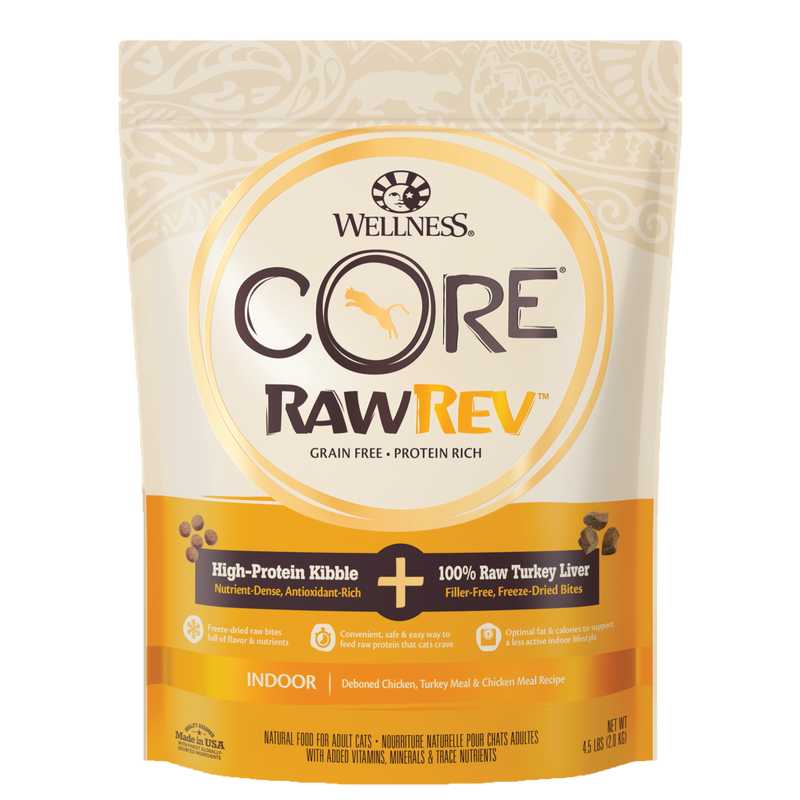 Wellness CORE RawRev Indoor Grain-Free Dry Cat Food – JEPetz Pet