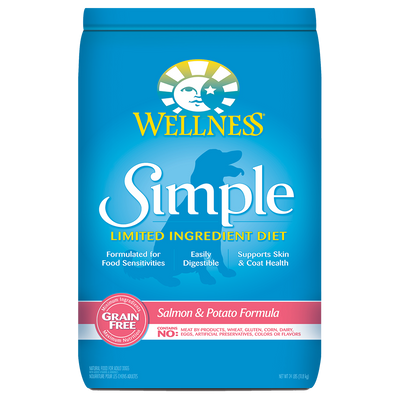 Wellness Simple Grain-Free Salmon & Potato Formula Dry Dog Food
