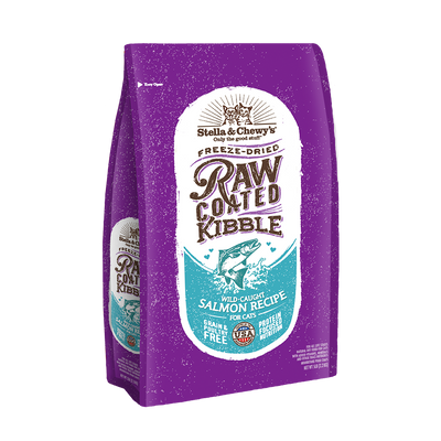 Stella & Chewy’s Freeze-Dried Raw Coated Kibble Salmon Dry Cat Food