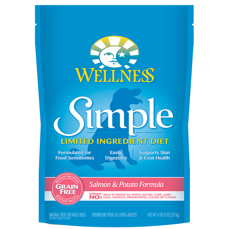 Wellness Simple Grain-Free Salmon & Potato Formula Dry Dog Food
