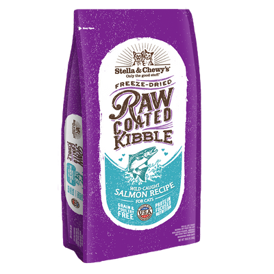 Stella & Chewy’s Freeze-Dried Raw Coated Kibble Salmon Dry Cat Food