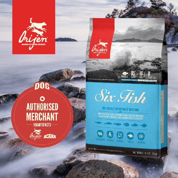 ORIJEN Six Fish Dog Dry Food