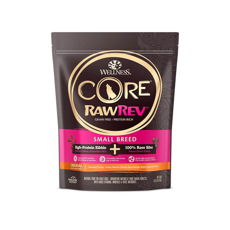 Wellness CORE RawRev Small Breed Adult Grain-Free Dry Dog Food