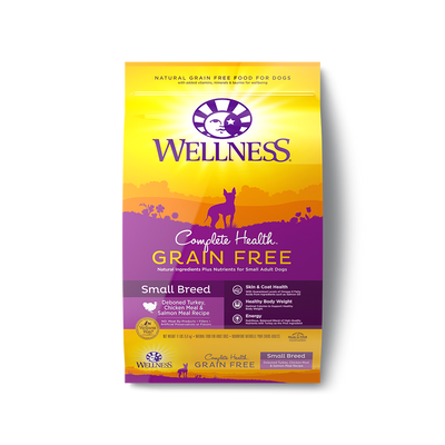 Wellness Complete Health Grain Free Small Breed Dry Dog Food